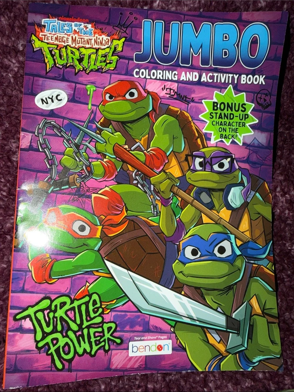 Nickelodeon Teenage Mutant Ninja Turtles Activity & Coloring Bundle, Journal NEW